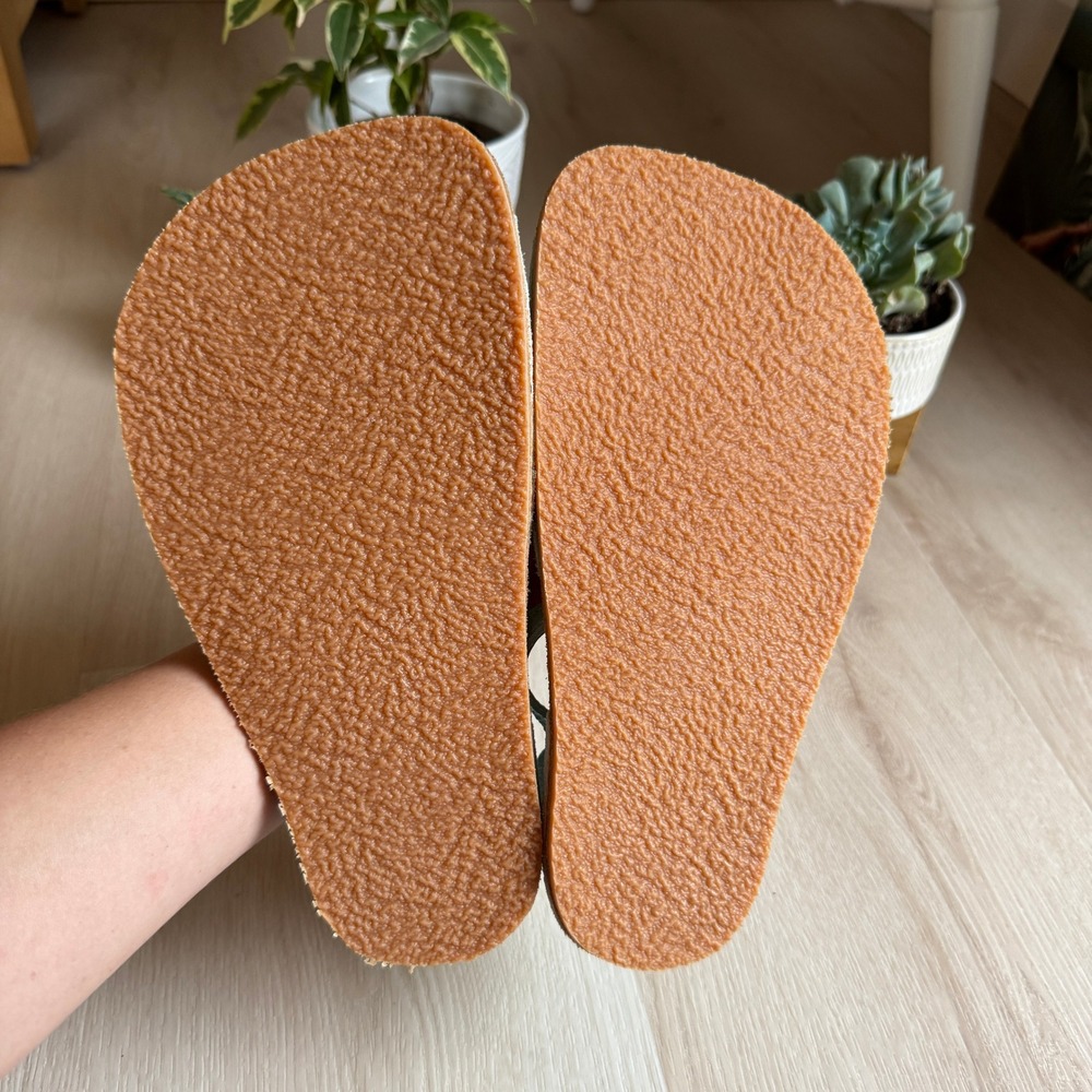 Everleigh Meadow Leather Sandals Ankle Strap Summer Shoes Light Blue 8-9 Boho - Picture 5 of 13